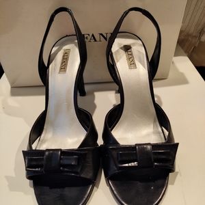 Alfani black heels